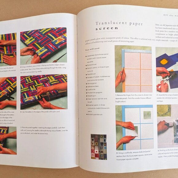 Screen Works: Practical and Inspirational Ideas for Making and Using Screens HC - Picture 5 of 6